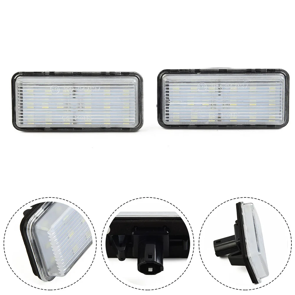 

Лампы подсветки номерного знака 3528 SMD 6000K 12-30 в для Toyota Land Cruiser