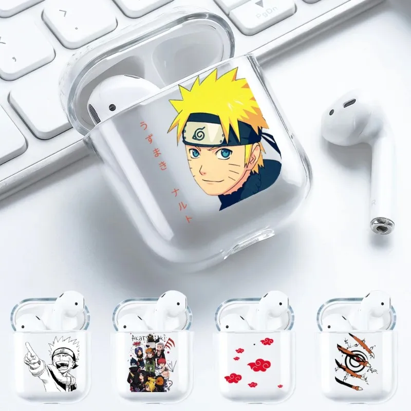 

Японское аниме Наруто для AirPods 3 1 2 Pro, Мягкий защитный чехол из ТПУ, прозрачная коробка для Air Pods 2 3, беспроводные уши