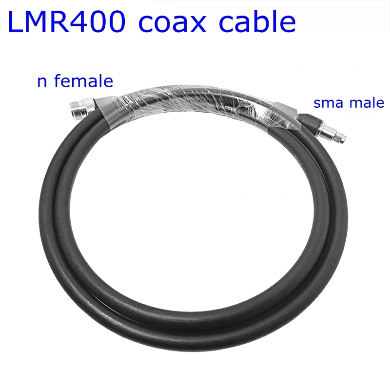 

LMR400 Coaxial Cable L16 N Female Jack To SMA Male Plug Connector N Female To SMA Male Crimp LMR-400 RF Pigtail Antenna Radio