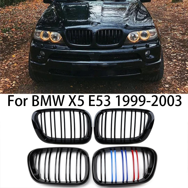 

Передняя радиаторная решетка для BMW X5 E53 1999 2000 2001 2002 2003, 5 видов