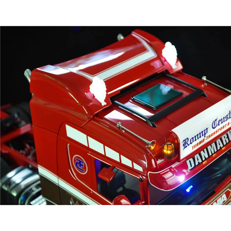 1 Пара светящихся кукол LED освещение на 1/14 модели Tamiya RC грузовика Tipper SCANIA 770S VOLVO BENZ ACTROS AROCS MAN TGX Diy запчасти.