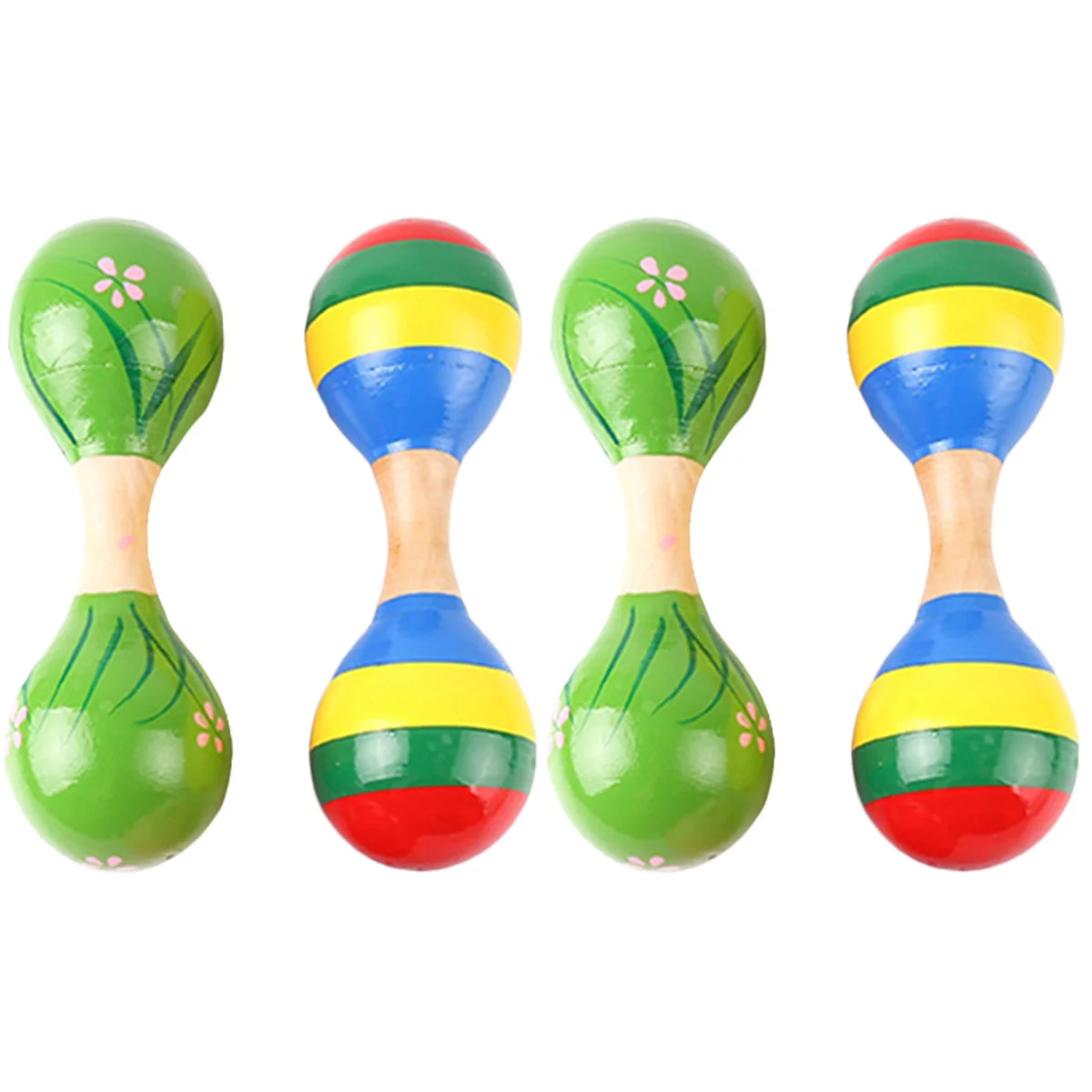 

4 шт., музыкальные развивающие игрушки, деревянные инструменты