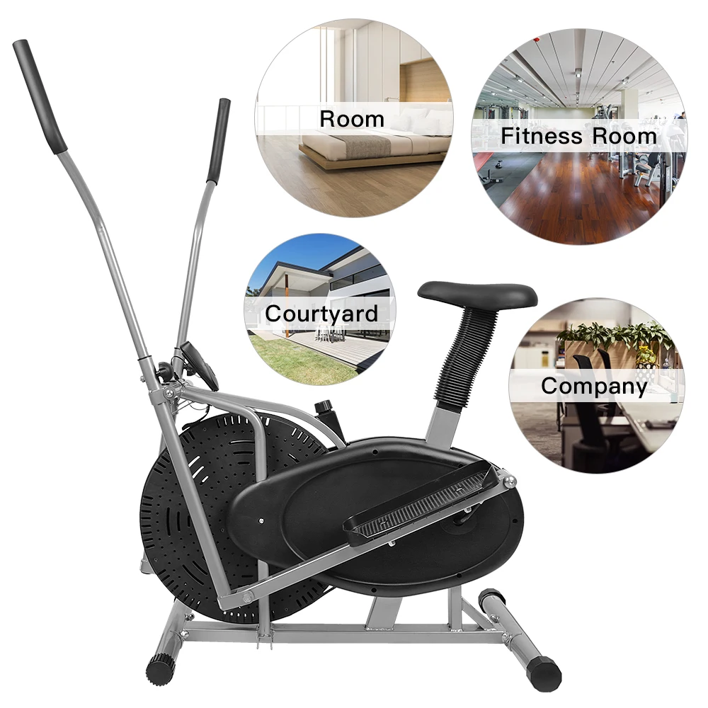 

Двойная Ручка для тренировок, шаговый вентилятор, автомобиль с дисплеем, фитнес-оборудование 148*94*50 см для спорта дома для начинающих