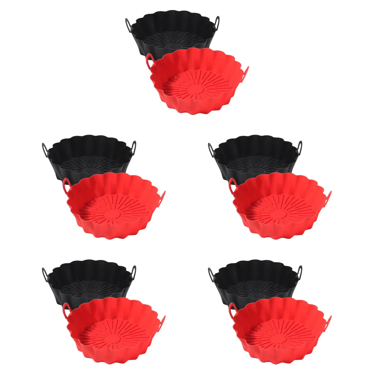 

10 Air Fryer Liners Reusable Air Fryer Pot Non-stick Air Fryer Pad