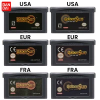 gba game cartridge 32 bit video game console card golden sun series the lost age for gbaspds