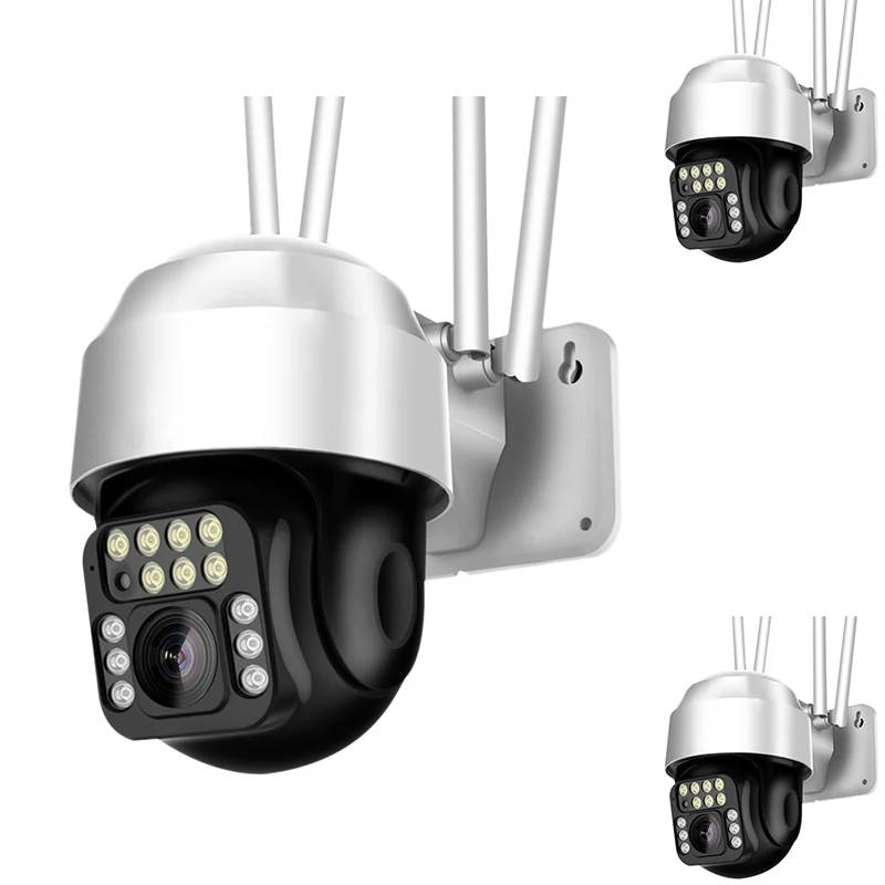 

PTZ Camera 1080P HD Motion Tracking IP Surveillance Security Camera Outdoor Waterproof Mini Wireless Wifi Camera