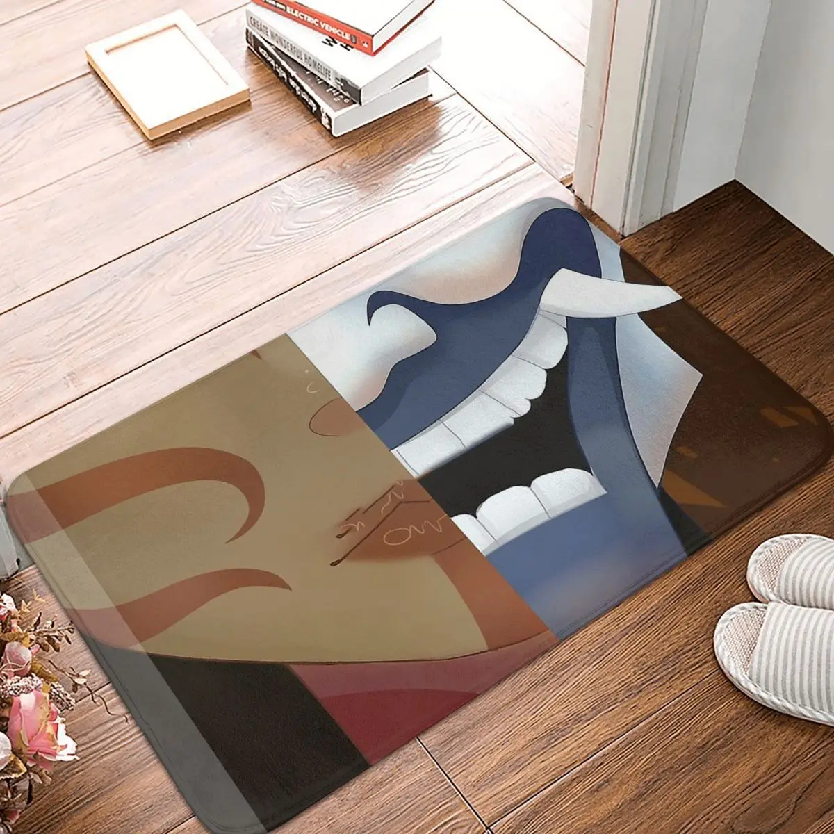 

The Painted Lady & Blue SpiritBath Mat Avatar The Last Airbender Doormat Living Room Carpet Entrance Door Rug Home Decor