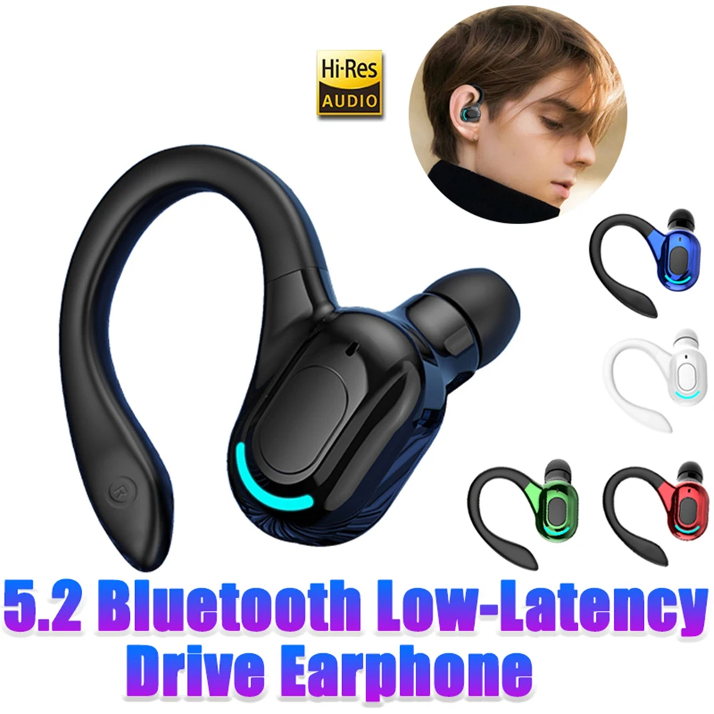 Беспроводные наушники-вкладыши с микрофоном Bluetooth 5.2 Mini Handsfree Earphones 24Hrs для iPhone Xiaomi ON.