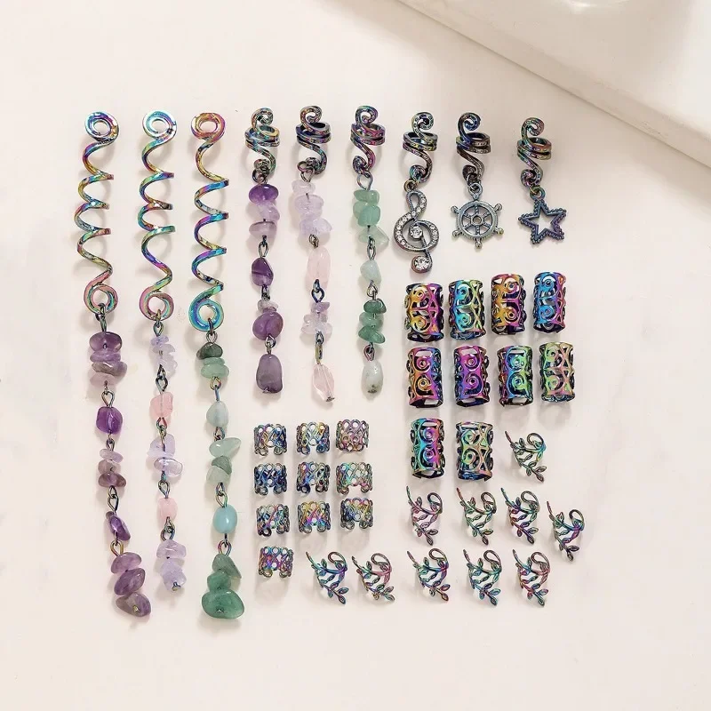 Красочные женские заколки для волос в стиле бохо Galaxy модные зажимы High Street Клубная