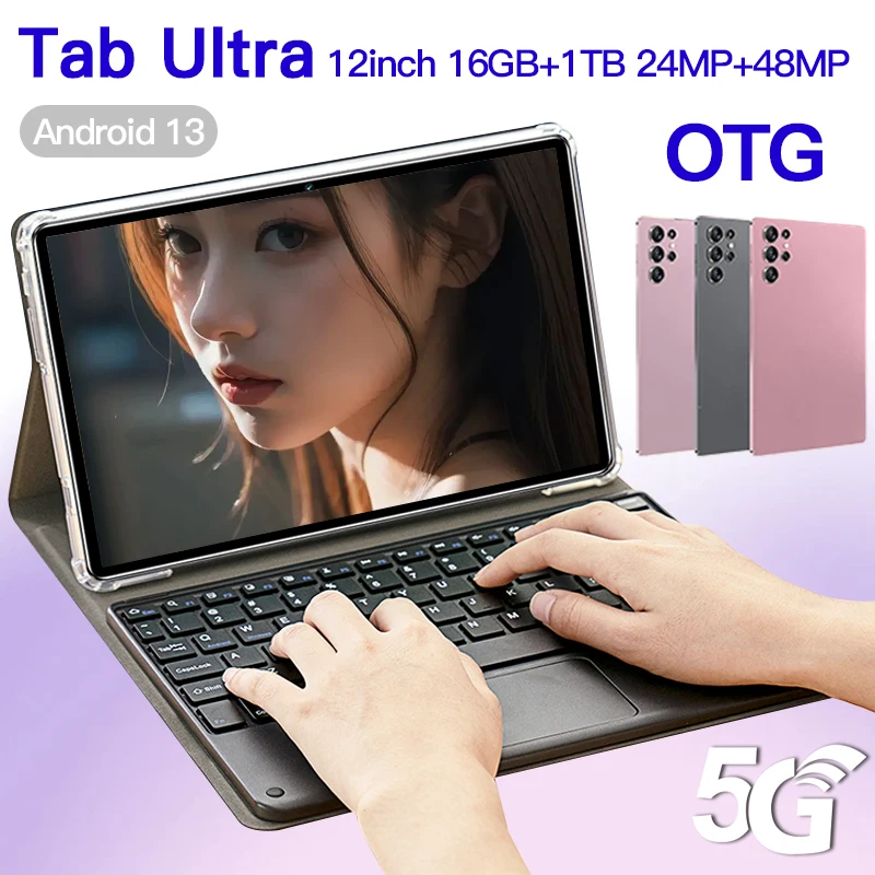 Оригинальный новый планшет Ultra Pad 2024 16G + 1 ТБ Android 13 ...