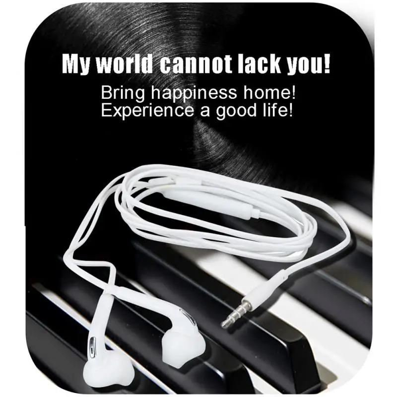 

Проводная гарнитура, наушники, наушники-вкладыши с микрофоном для Samsung Galaxy S6, прочная