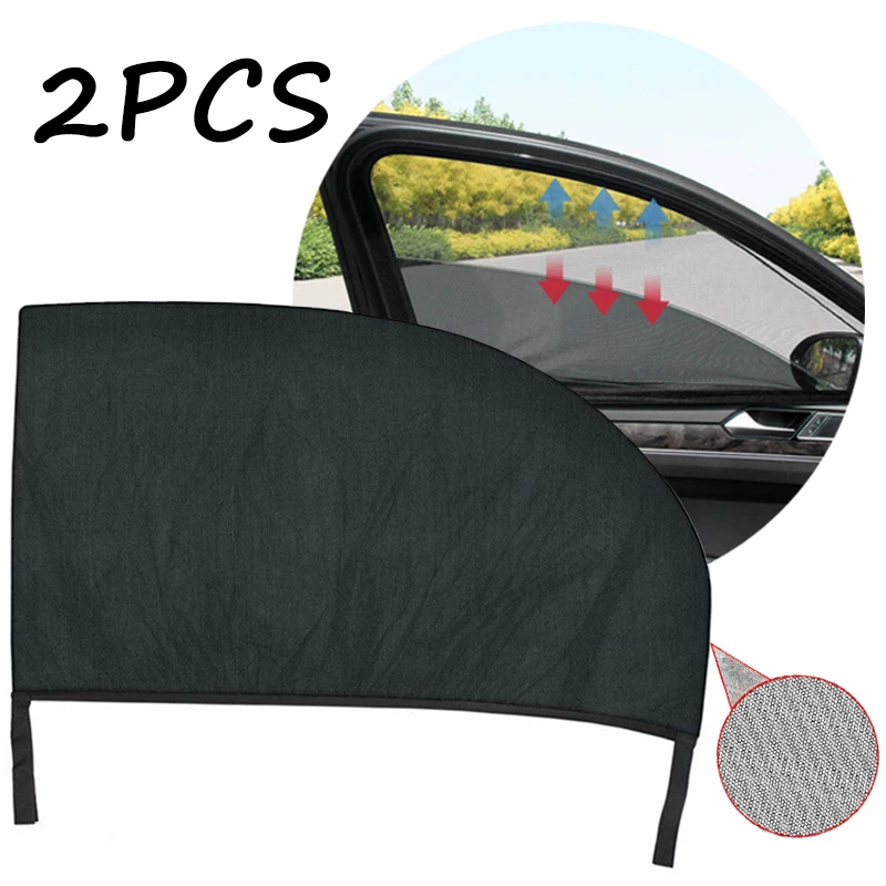 

Универсальные автомобильные солнцезащитные оттенки, защита от комаров, защита от ультрафиолетовых лучей, дышащая зеркальная Обложка, автомобильные аксессуары, внешние