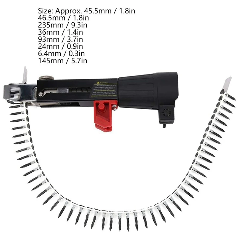 Автоматическая цепь с адаптером для гвоздезабивного пистолета электрическая