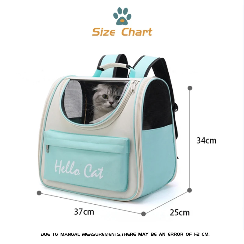 Рюкзак-переноска для домашних питомцев Модный вместительный Водонепроницаемый