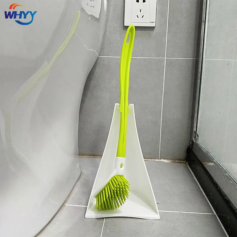 

WHYY Silicone Toilet Brush Creative Styling Rebound Non-Deformation Toilet Cleaning Tool for WC Bathroom Accessories Utensils