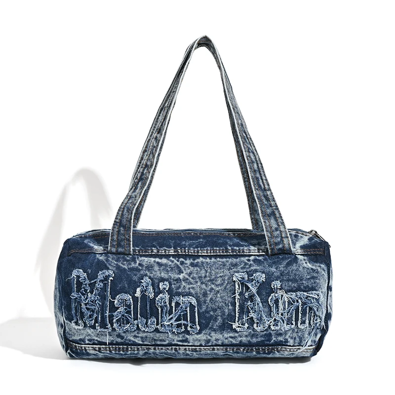 Повседневные джинсовые роскошные дизайнерские сумки и кошельки новинка 2024