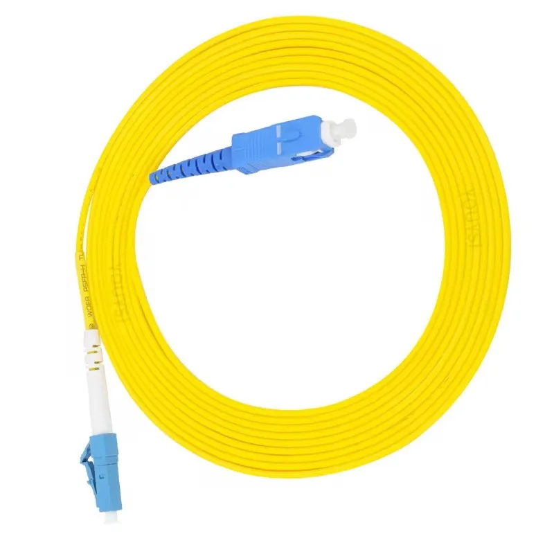 10 шт. Simplex LC/UPC-SC/UPC волоконно-оптический патч-корд кабель 1 м/2 м/3 м/5 м/10 м