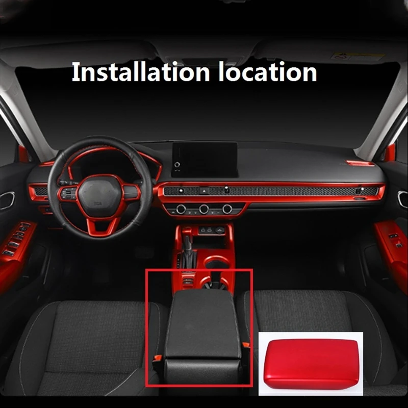 Крышка центральной консоли для 11 поколения Honda Civic 2022 крышка подлокотника