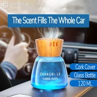 cafele car air freshener auto flavoring car accessories interior decoration 120ml bottle plant essential oil perfume with cork