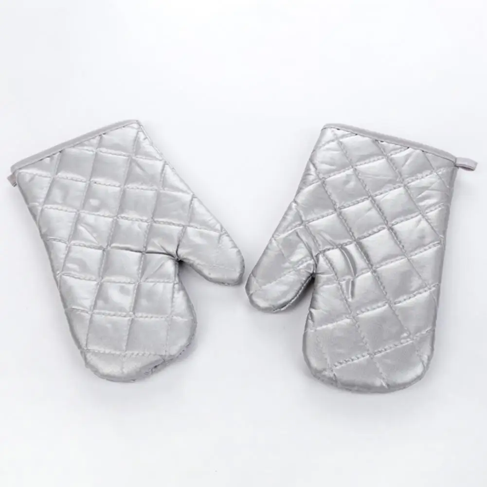 

1Pc Baking Mittens Breathable Baking Gloves Reusable Non-slip Kitchen Mittens