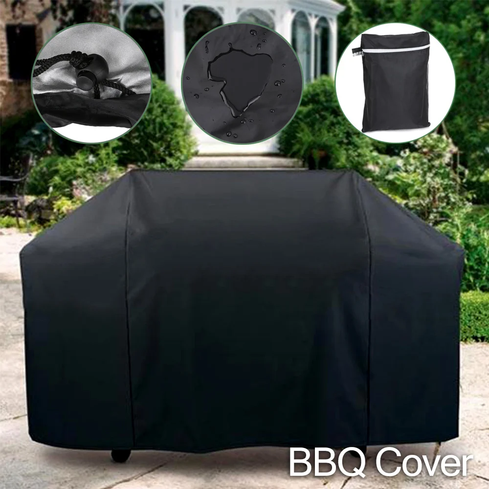 Bbq Accessories Grill Cover Anti Dust Rain Gas Charcoal Elec