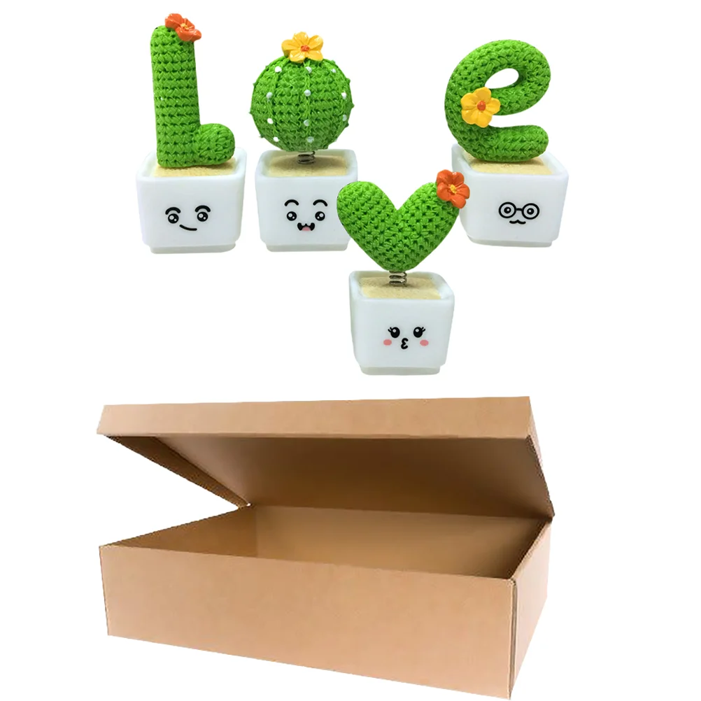 

Resin Ornaments Simulation Bonsai Decor Valentine's Day Gift Decorative Cactus Model Adornment