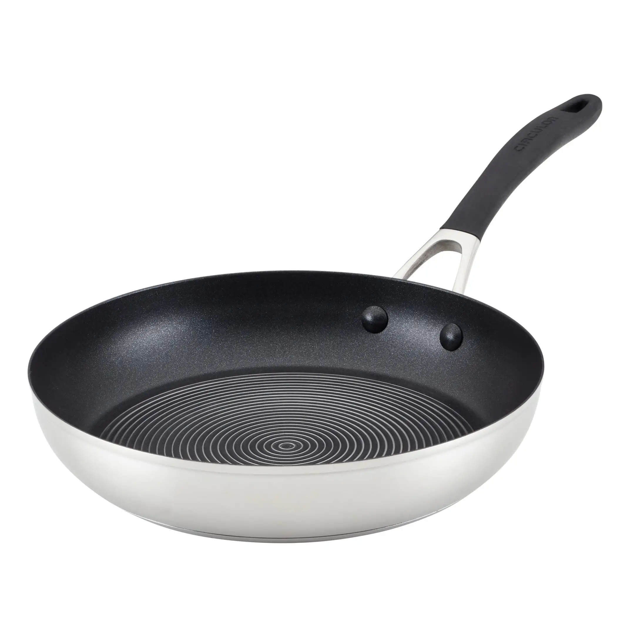 

SteelShield Stainless Steel Skillet 10.25-inch Silver