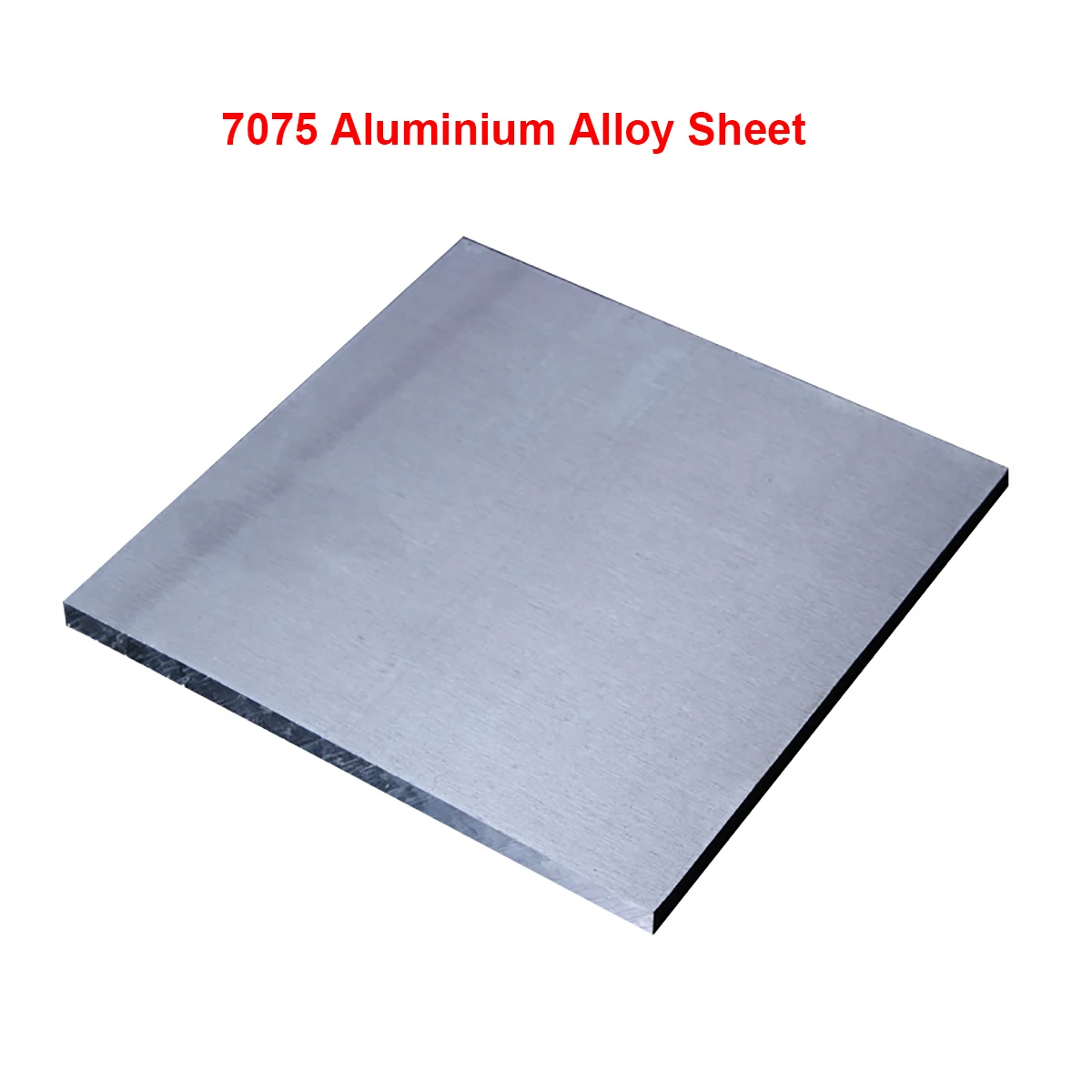 1 stücke 7075 Aluminium Legierung Blatt Platte DIY Hardware Aluminium Bord Block Thicked Super Harte 10mm Dicke 11 Größen verfügbar