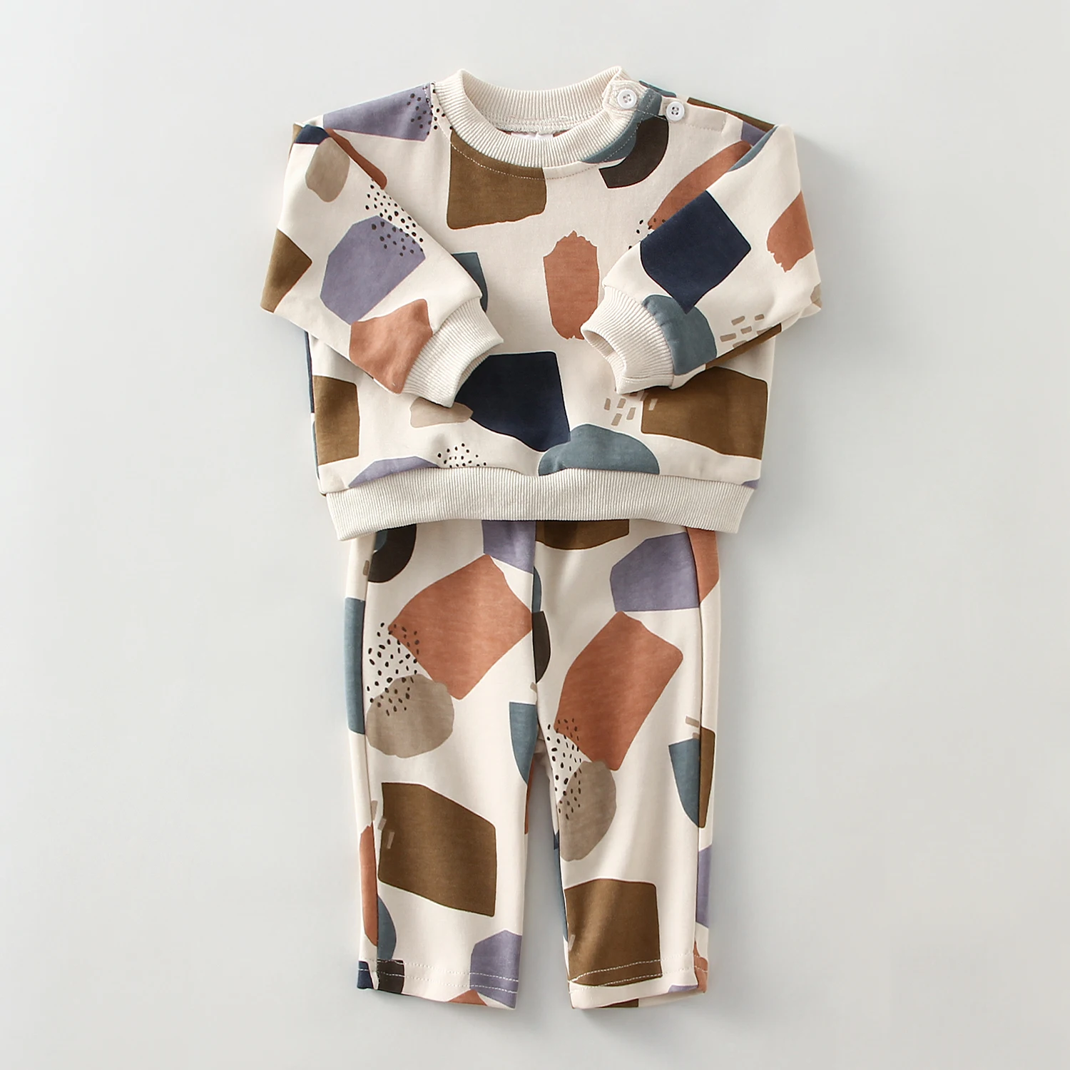 Детская одежда для От 0 до 3 лет Комплект одежды маленьких девочек Весенне-осенняя