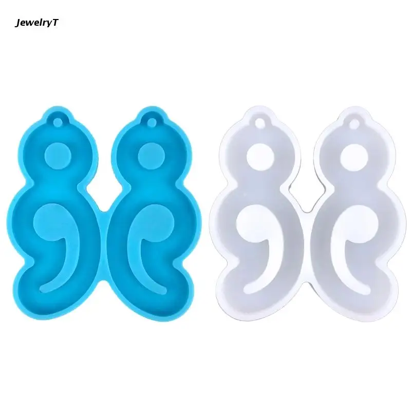 

LX9D Earring Resin Mold Jewelry Casting Mold Silicone Pendant Mold Diy Crafts Mold Jewelry Pendant Craft Supplies for Women