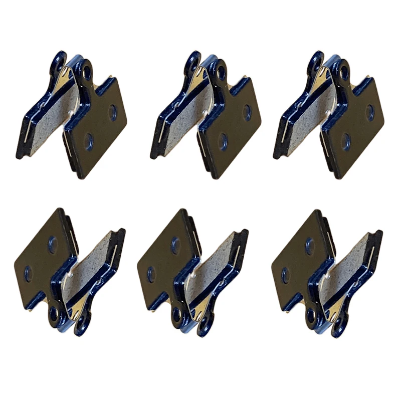 

6 Pairs Bicycle Brake Pads for Shimano XTR BR-M9000 9020 987 988 985 XT BR-M8000 785 SLX BR-M675 G01S Resin Bike Brake Pads