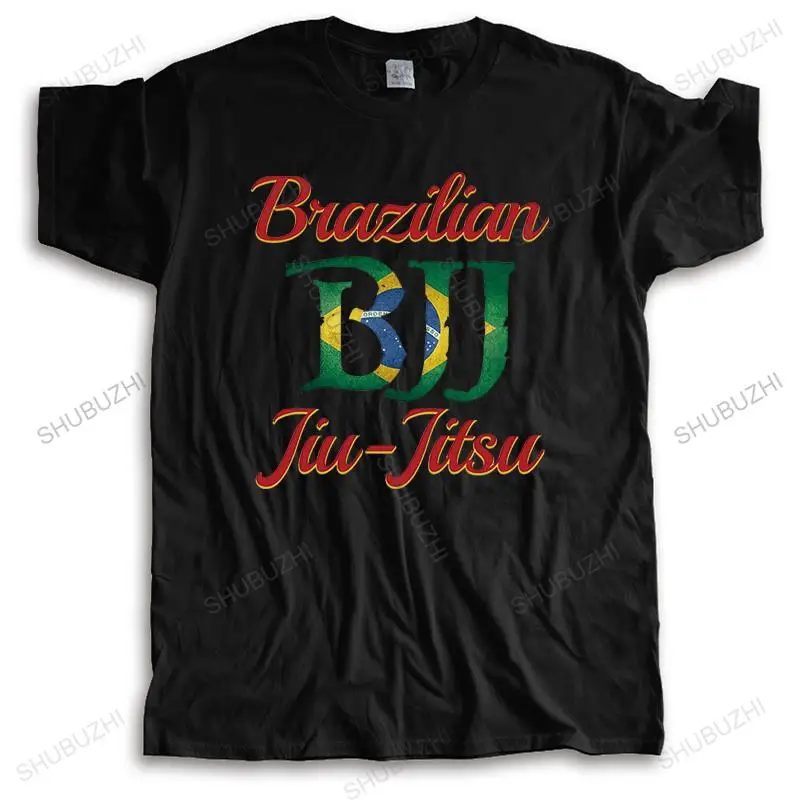 Летняя мужская модная футболка с бразильским джиу-джитсу дизайн для фанатов BJJ