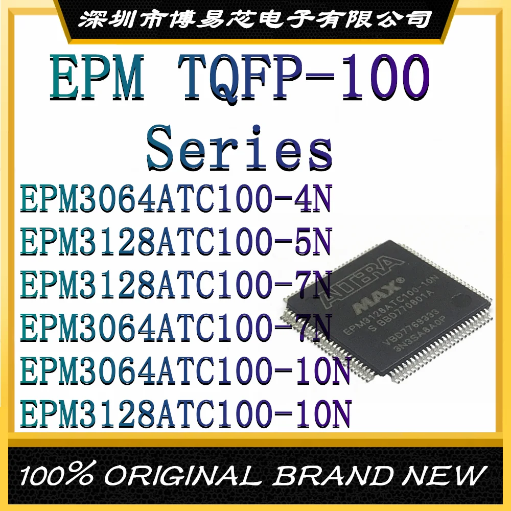 

EPM3064ATC100-4N EPM3128ATC100-5N EPM3128ATC100-7N EPM 3064ATC100 EPM3064ATC100 EPM3128ATC100-10N New Original (CPLD/FPGA) IC