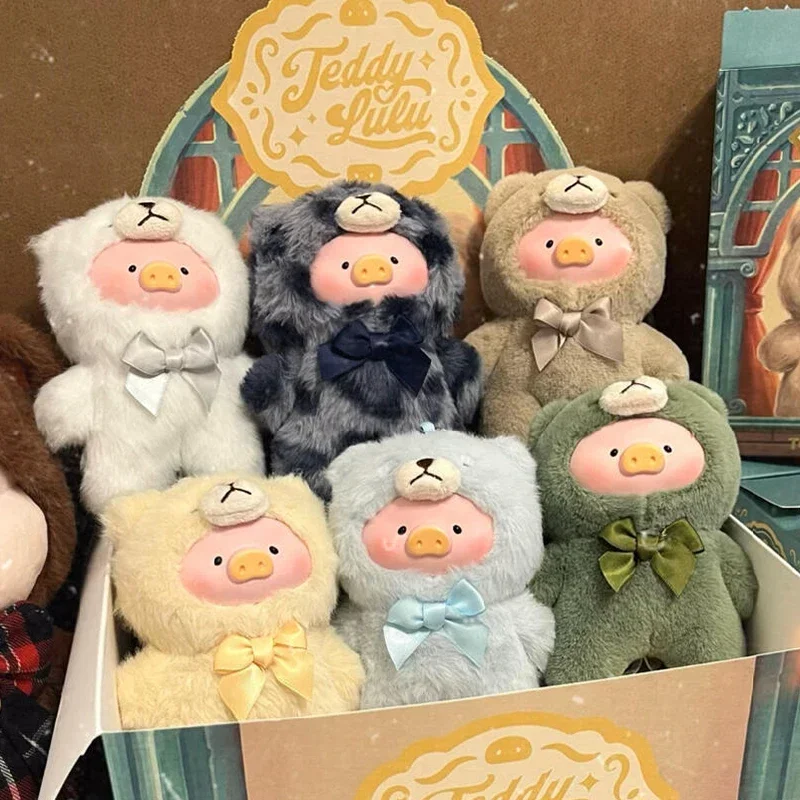 LuLu свинья винтажный Тедди игрушка магазин серии глухая коробка виниловая