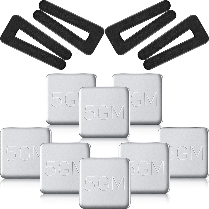 

4 Set Ceiling Fan Blade Balancing Kit Fan Weight Balancing Kit Include Balancing Clip And Self-Adhesive Metal 5GM Weight