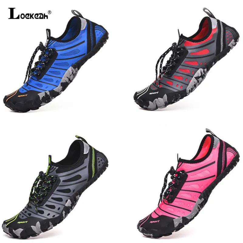 Water Shoe Men Women Elastic Quick Dry Trekking Aqua Shoes Nonslip Breathable Beach Wading Shoe Barefoot Seaside Upstream Surf