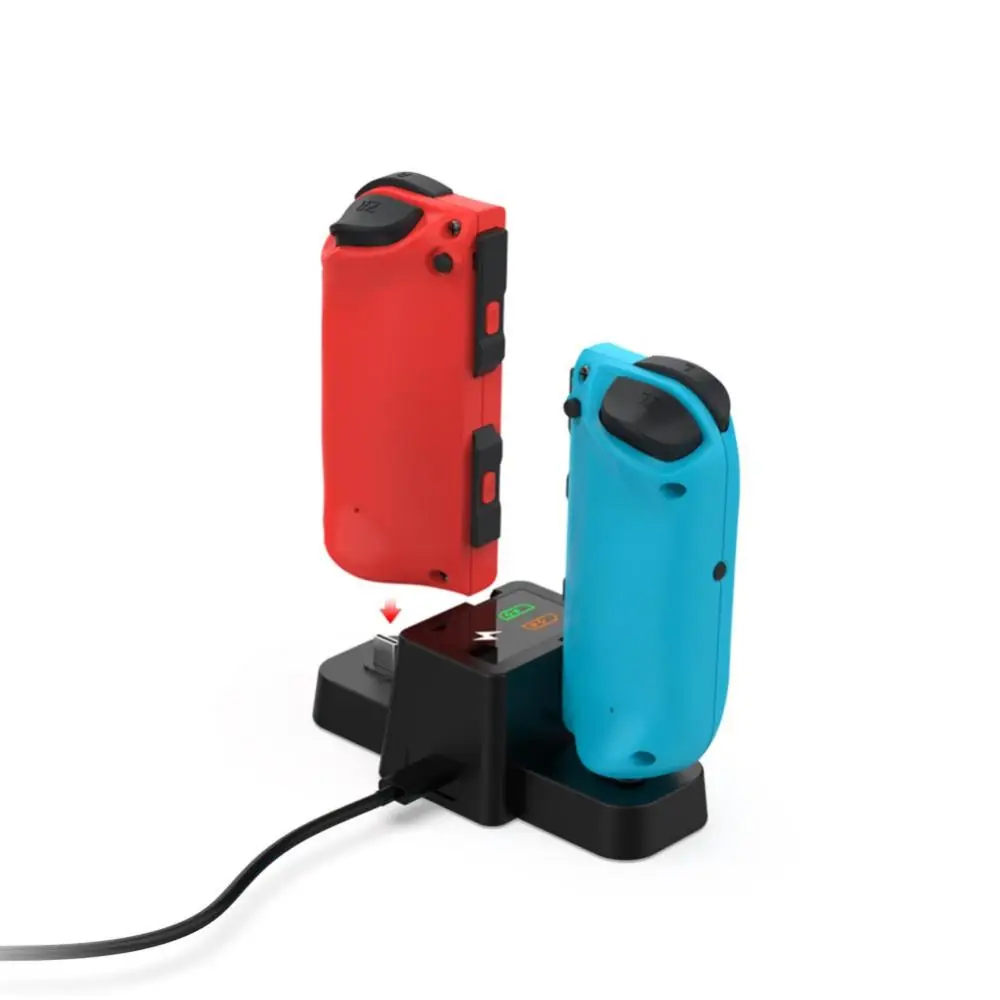 

Gamepad Charger Abs Energy Saving With Turbo Setting With Display Light Support For Nfc Induction Game Accessories Charger Base