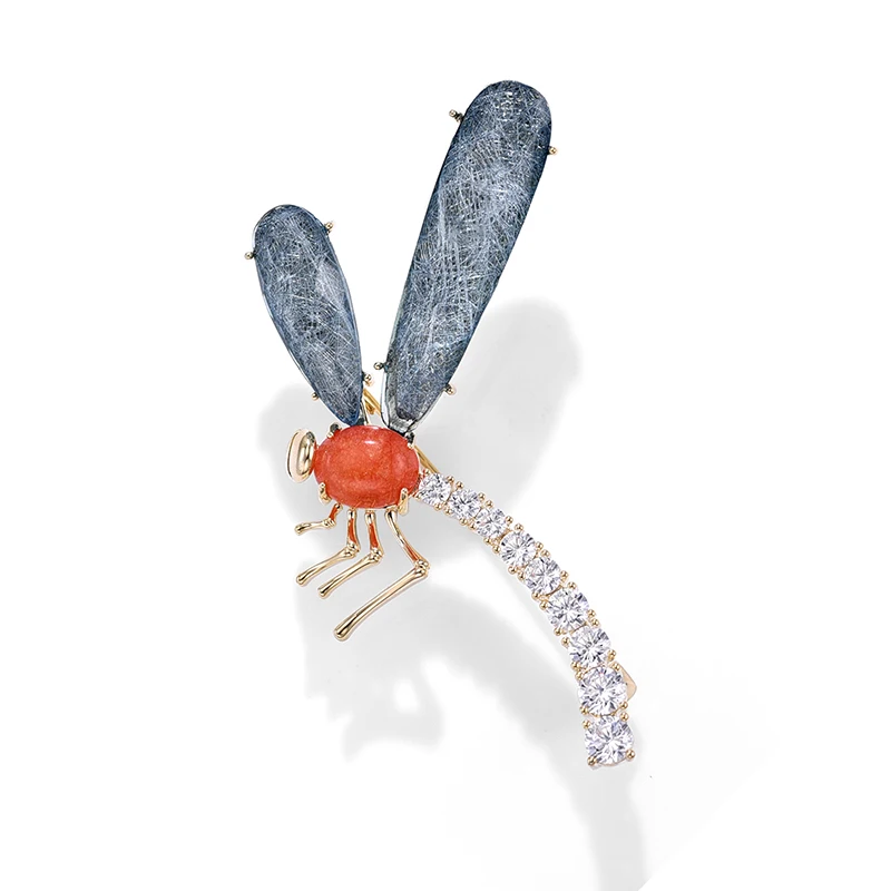 

YY Niche Business Suit Corsage Temperament Entry Lux Clasp Collar Pin Anti-Exposure Accessories