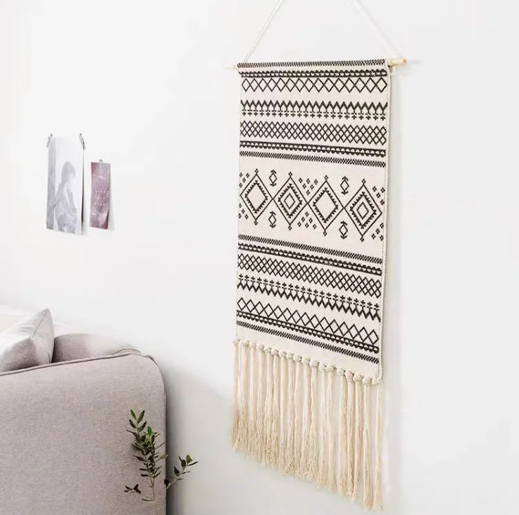 

Хлопковое настенное одеяло Boho 50x70 см
