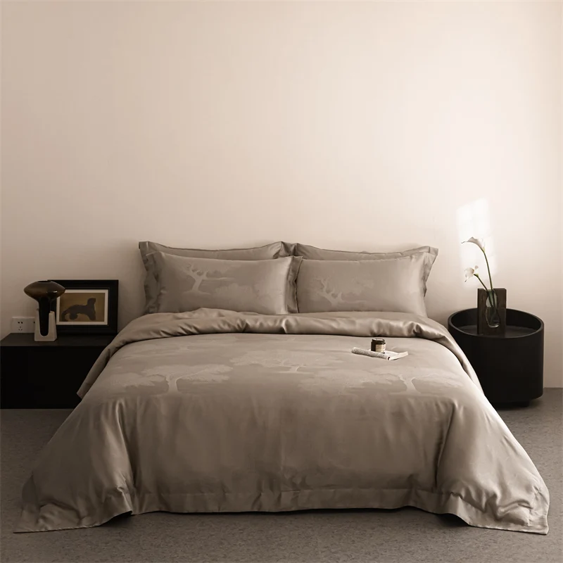 

SVETANYA Комплект постельного белья из лиоцелла жаккард 4 шт.