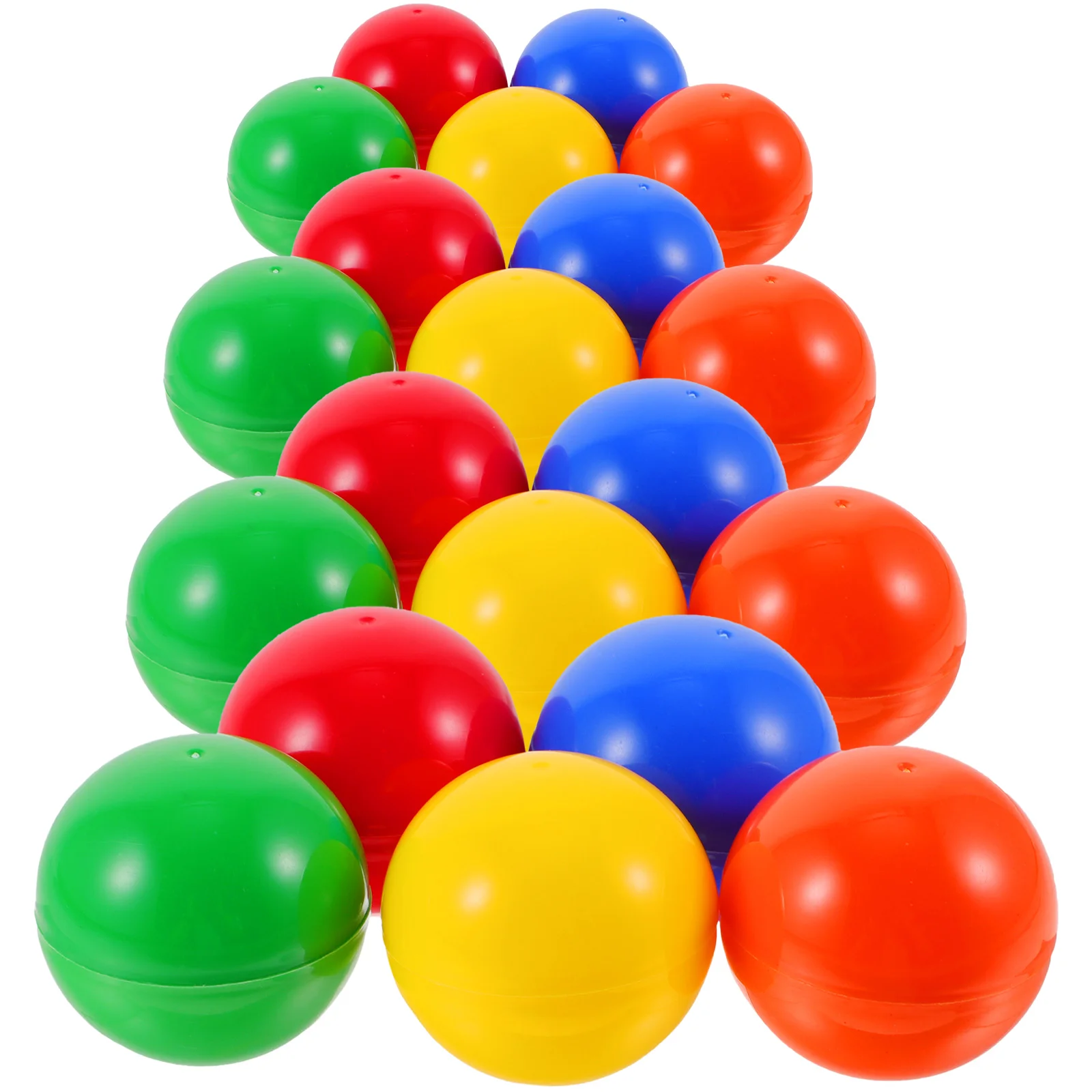 

25 Pcs Spherical Lottery Ball Child Childrens Party Bag Fillers Pvc Raffle Balls