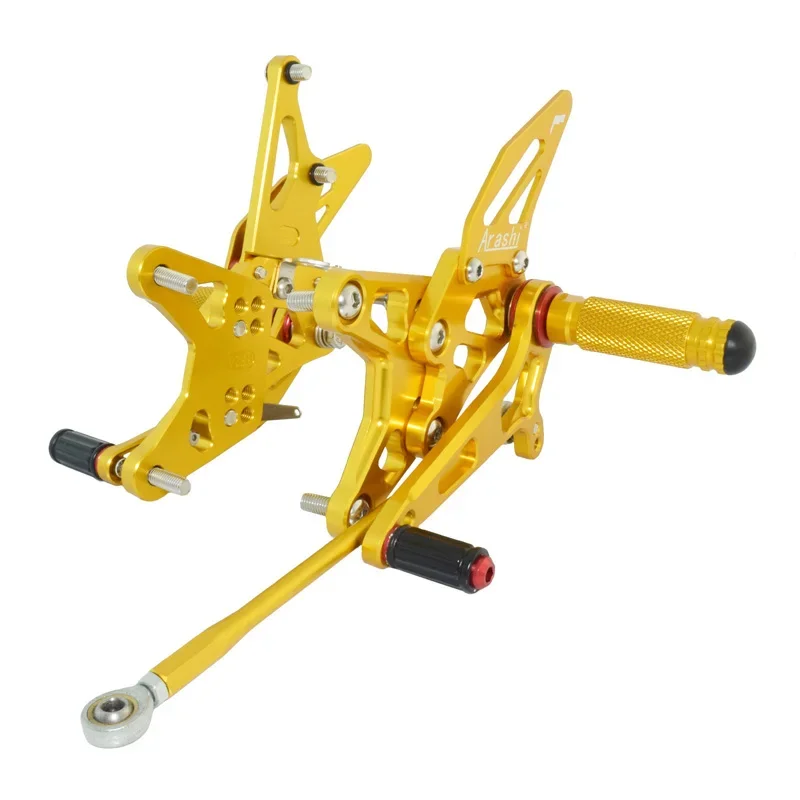 ЧПУ Регулируемая Задняя подставка для ног Педальный комплект KAWASAKI Ninja ZX-6R ZX 636 6R