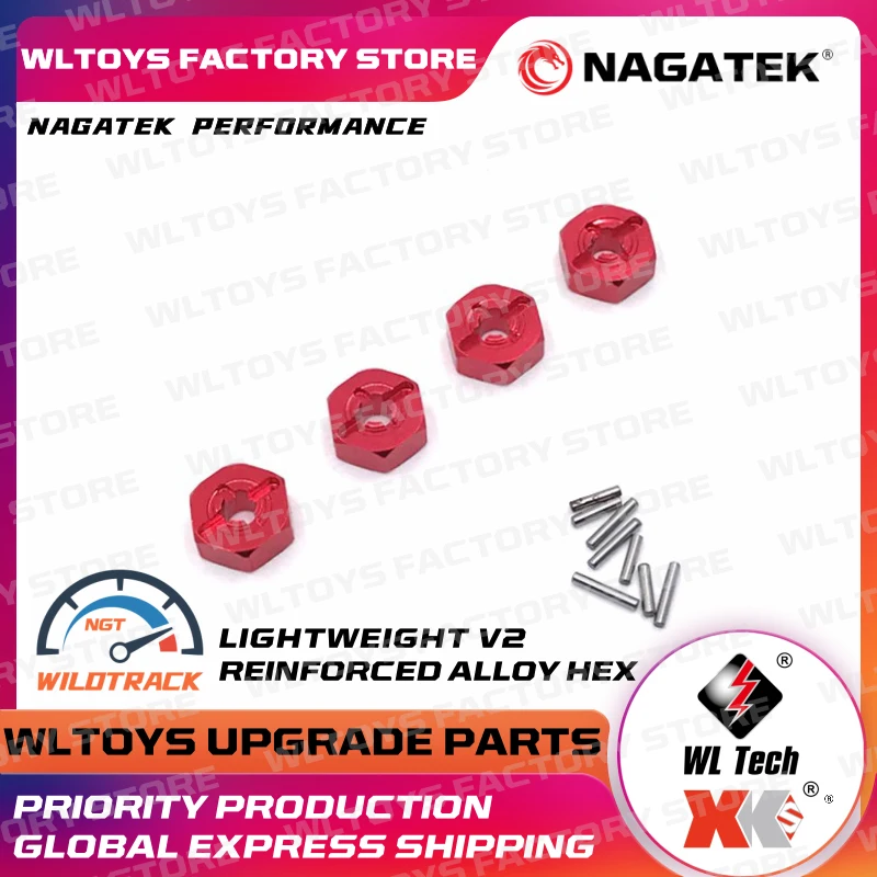 Wltoys 144001 wltoys 124019 124017 a959 a979 металлические детали для модернизации 4 шт. сплав 12 мм