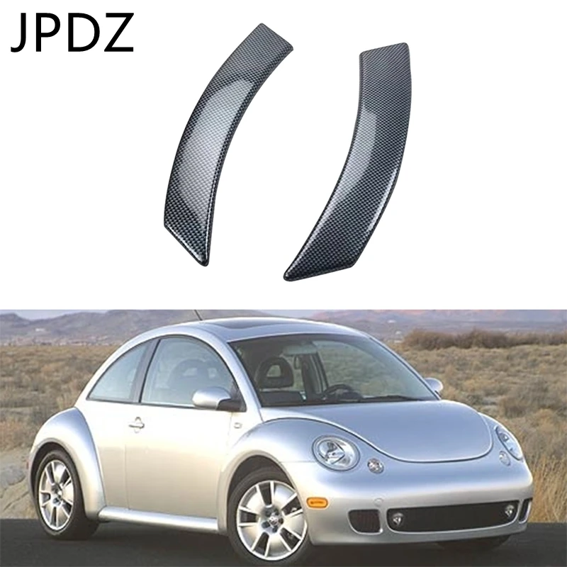 

for Beetle 2003-2010 Carbon Fiber ABS Car Door Interior Handle Bowl Protector Cover Trim Molding Car Styling