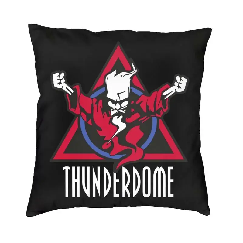 

Наволочка на подушку Thunderdome с двухсторонним принтом, жесткий наволочка-подушка для музыкального фестиваля, наволочка для гостиной, крутая п...