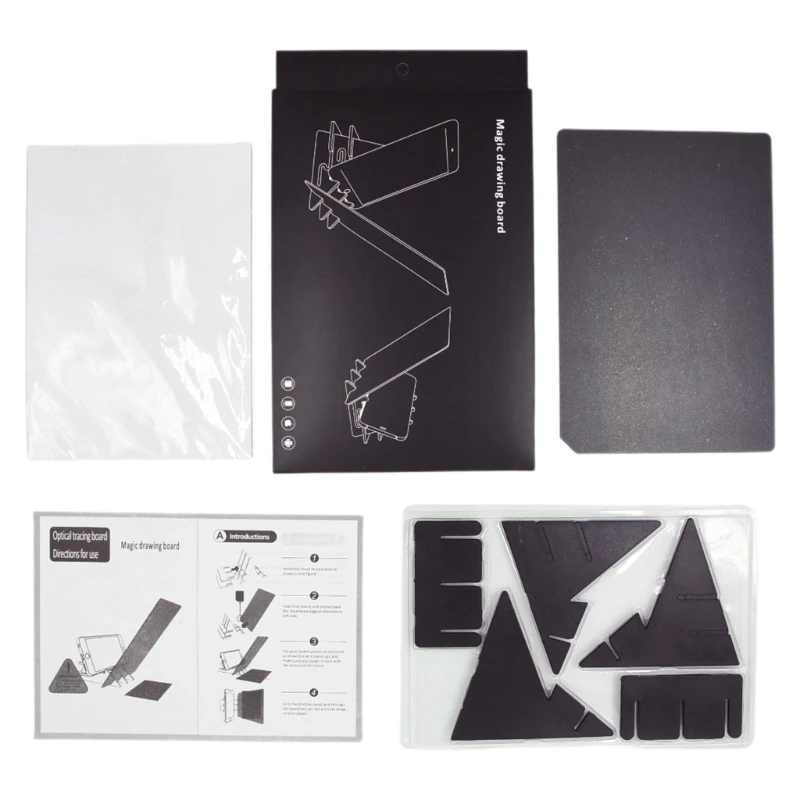 

Оптическая доска для рисования, Волшебник для эскизов, легкий инструмент для рисования и эскизов, наборы для рисования и эскизов для начина...