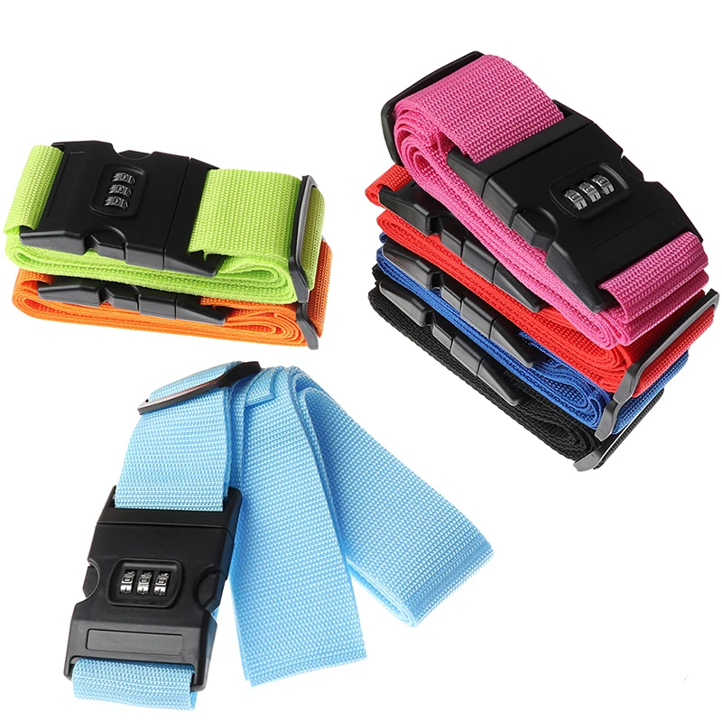 Travel Luggage Suitcase Secure Lock Durable Nylon Packing Strap Belt 1Pc  images - 6