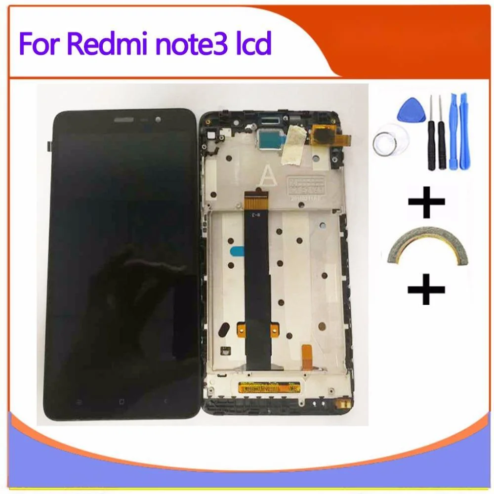 

ЖК-экран для Redmi Note 3 Pro 150 мм, мягкая клавиша, подсветка, сменный ЖК-дисплей + сенсорный Xiaomi 3 special 152 мм
