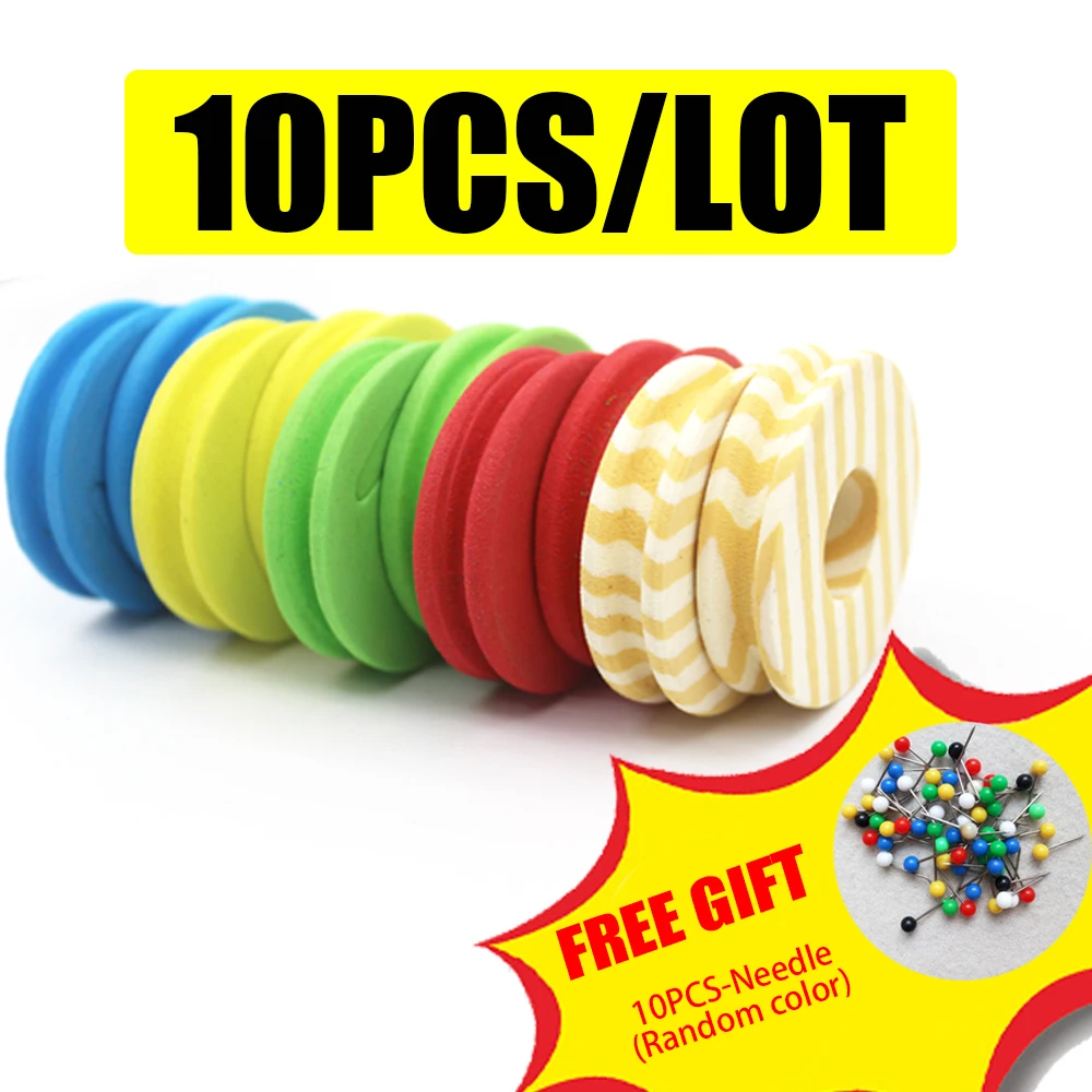 

10 шт. катушки для лески из пены для рыболовных лески, катушка для лески, пенопластовый крючок круглой формы, катушки для хранения лески, набо...