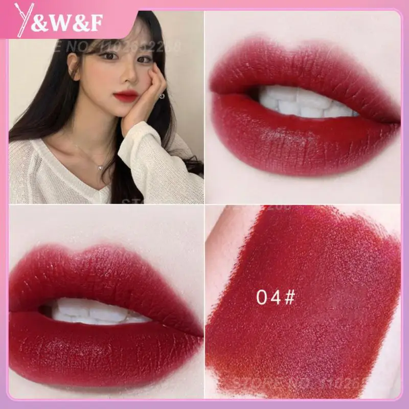 

Бархатная губная помада, водостойкая, увлажняющая, не прилипающая, бальзам для губ, пигментный блеск для губ, женский макияж